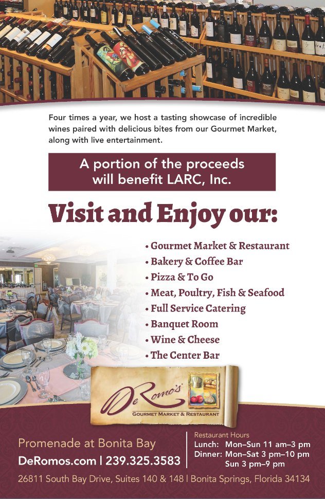 DeRomo's Gourmet Market & Restaurant Summer Wine Showcase