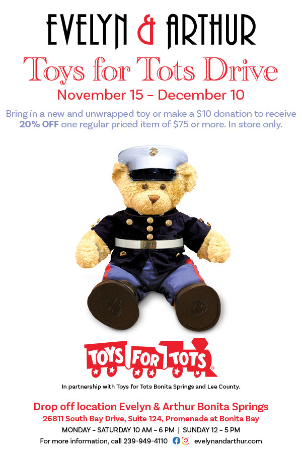 Evelyn Arthur Toys For Tots Drive