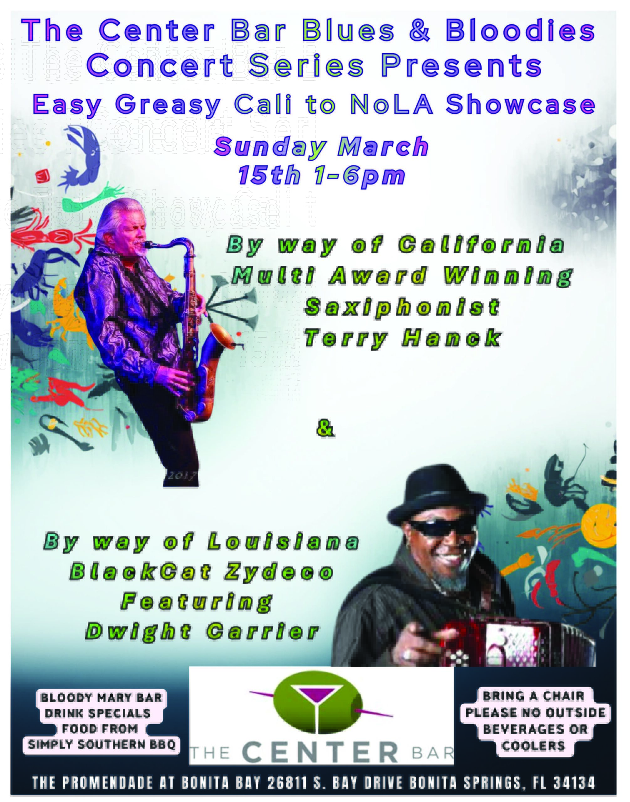 Blues and Bloody's Sunday Concert Series - March 2026 | Promenade